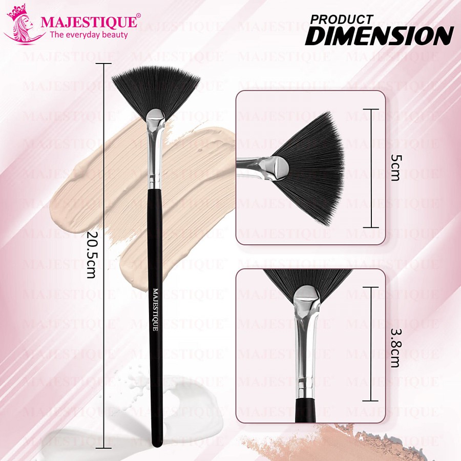 Majestique Facial Fan Brush - Multi-Use