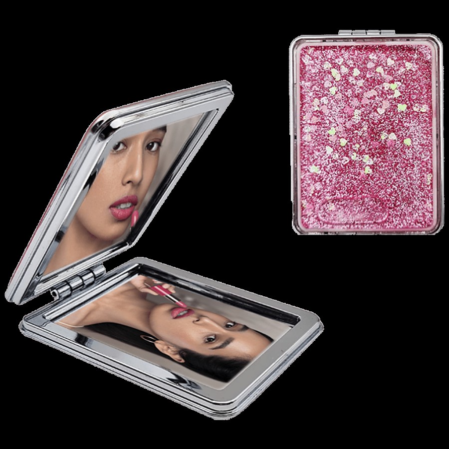 Majestique Magnifying Compact Mirror - Easy To Carry