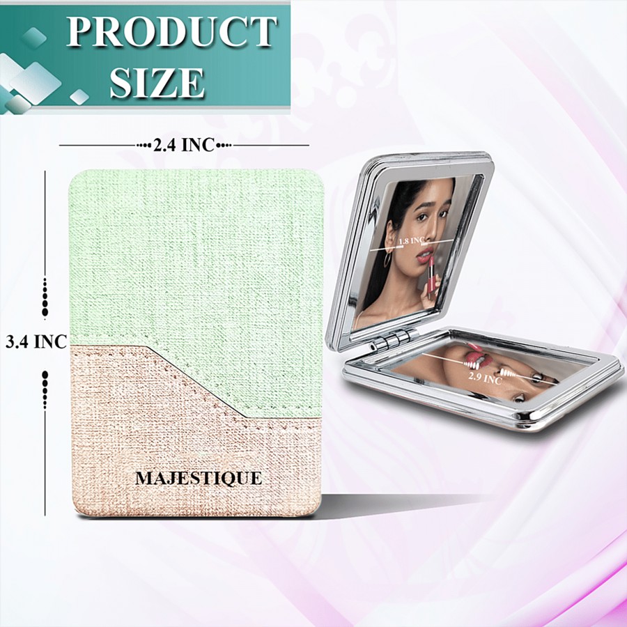 Majestique Magnifying Compact Mirror FC 26 - Perfect Makeup Companion