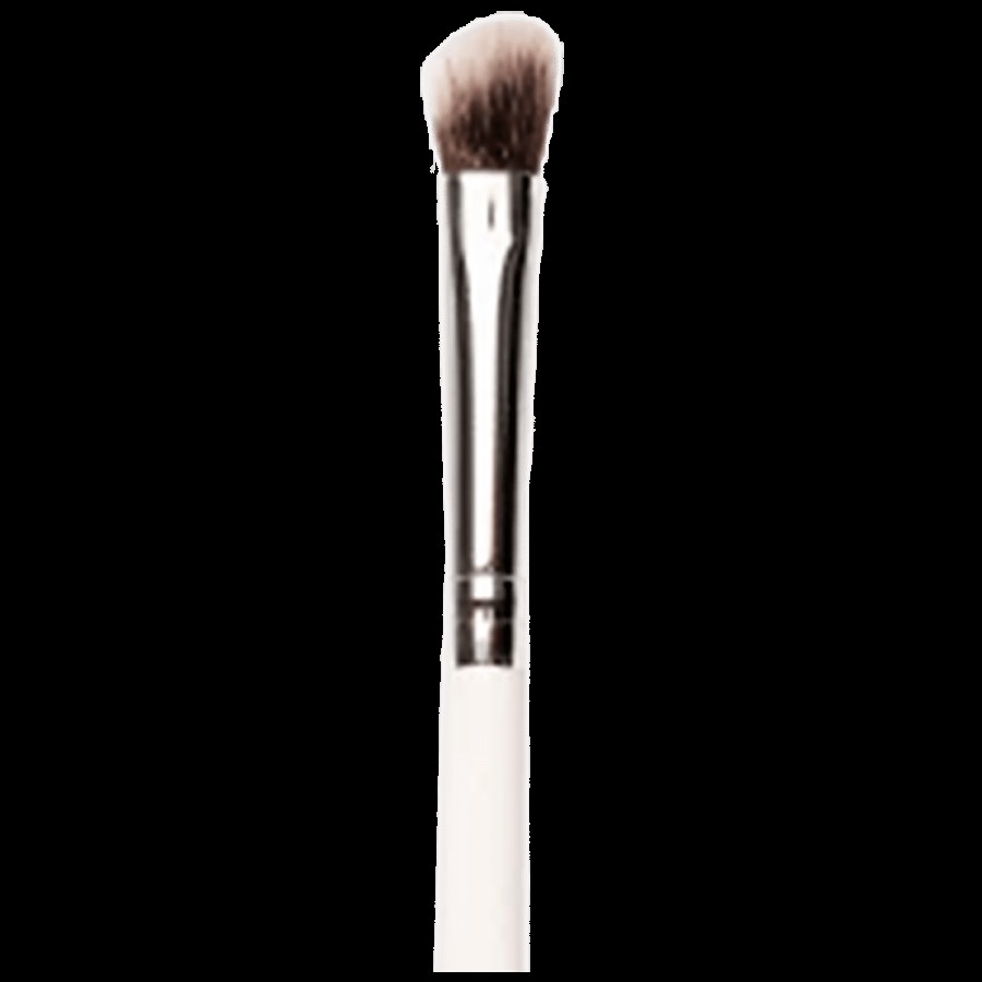 PLUME Angled Crease Blending/Nose Contour Brush - For Flawless Makeup Application