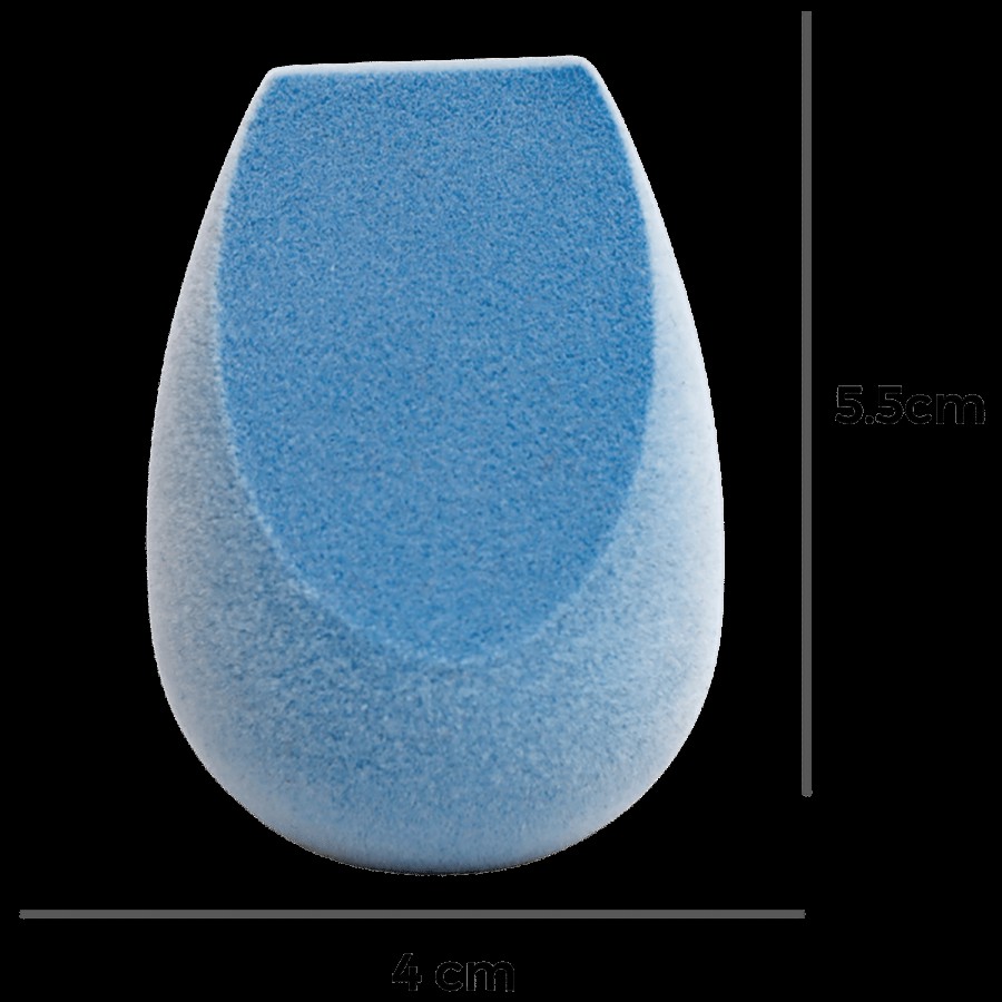 PLUME Microfiber Velvet Makeup Sponge - Contour & Baking