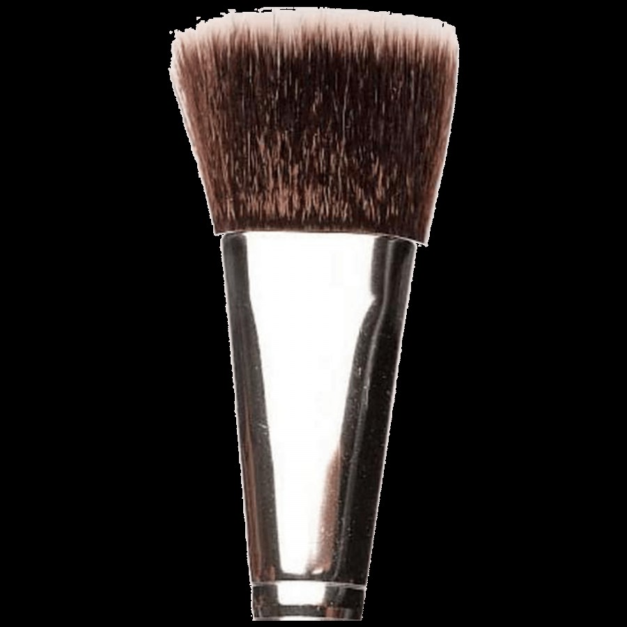 PLUME Professional Flat Contour Brush - For Flawless Make Up Application