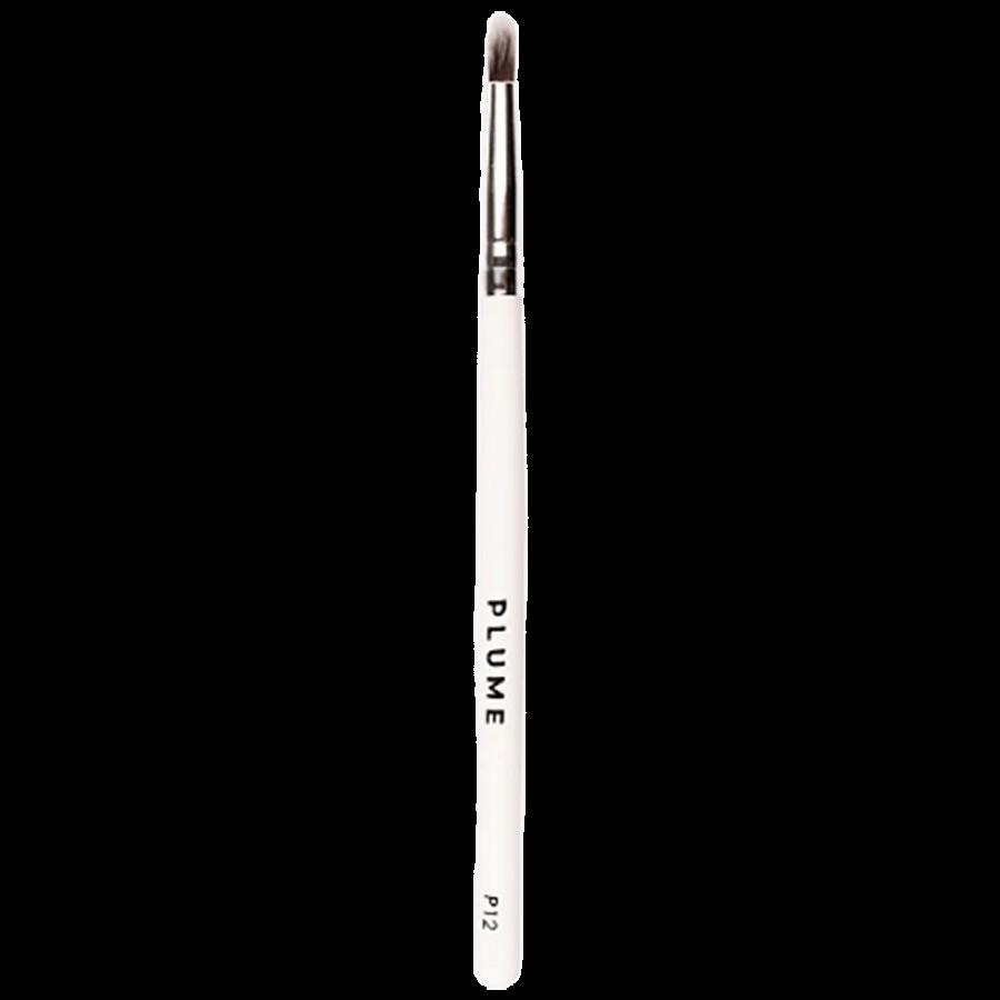 PLUME Small Pencil Smudger/Smokey Eye Brush - For Flawless Makeup Application