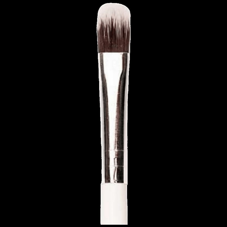 Plume Flat Synthetic Cut Crease Eye Brush - For Flawless Makeup Application