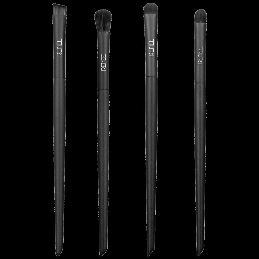 Renee Makeup Brushes Eye Combo - Soft Bristles