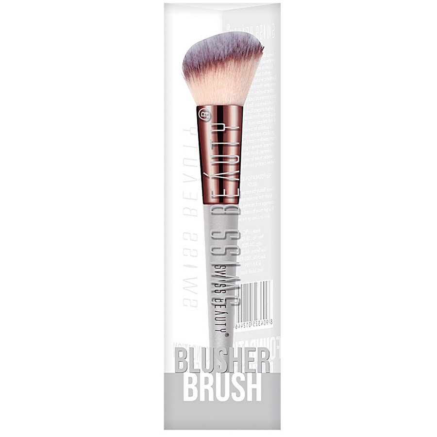 Swiss Beauty Blusher Brush - With Dense Bristles