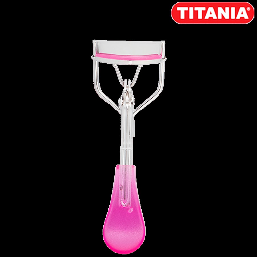 Titania Eyelash Curler With Spring - With Comfortable Grip