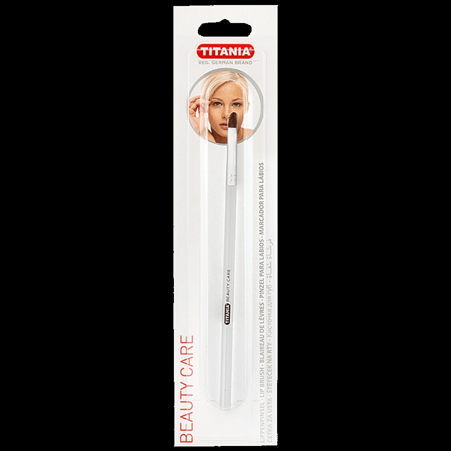 Titania Lip Brush - With Natural Pony Bristles