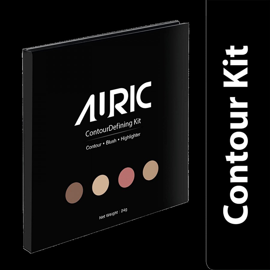 Auric Beauty Contour Defining Kit - Provides Naturally Sculpted Look