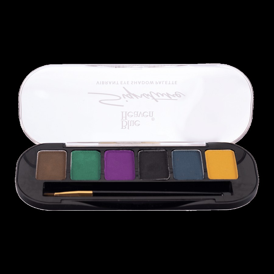 Blue Heaven Signature - Professional Vibrant 6-In-1 Eyeshadow Palette 01