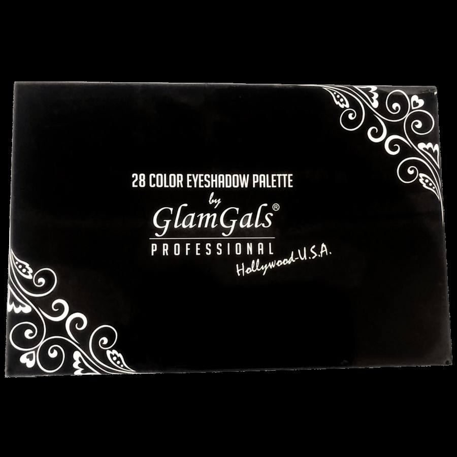 GlamGals 28 Colours Eye Shadow Palette