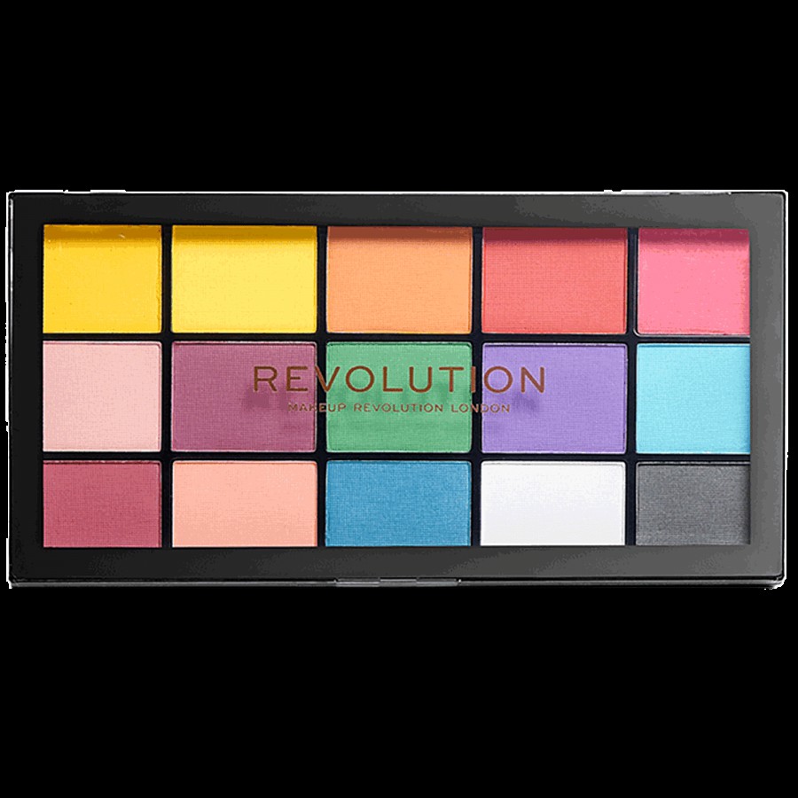 Makeup Revolution Reloaded Marvellous Mattes Eyeshadow Palette - Vegan