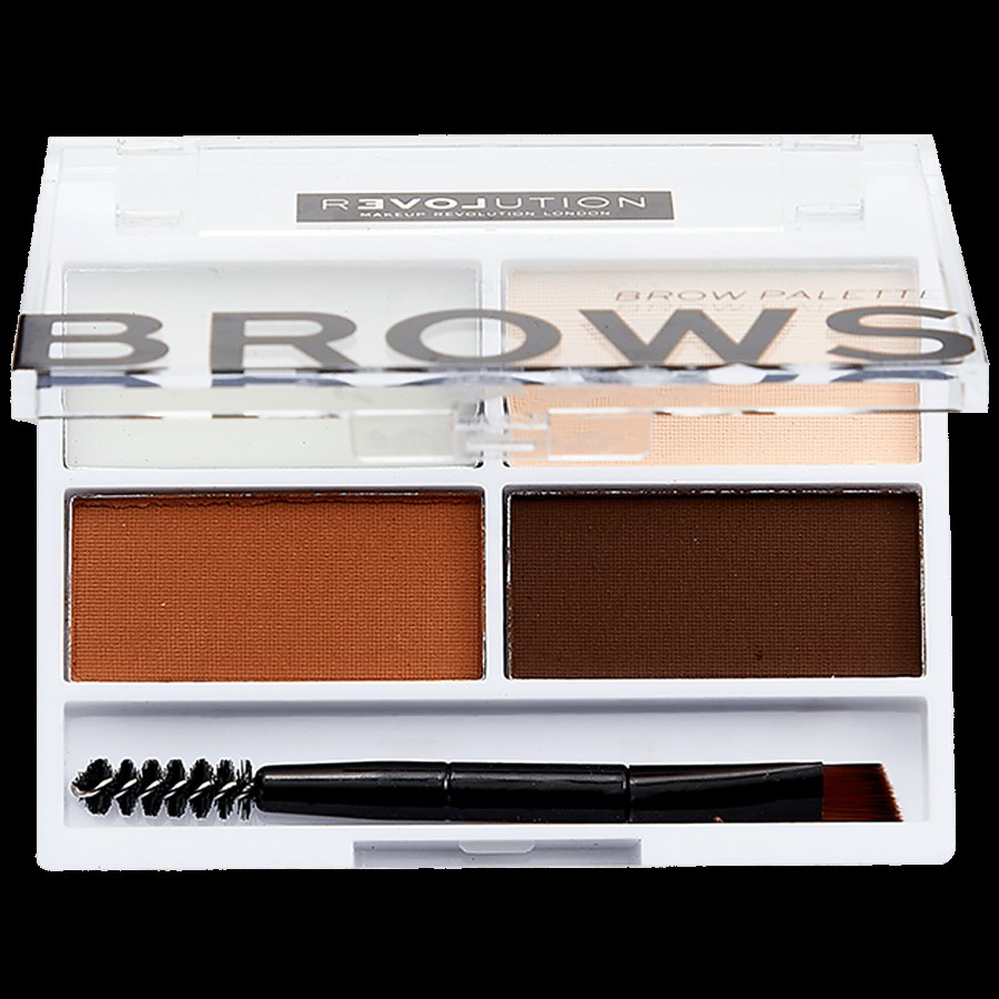 Makeup Revolution Relove Eye Brow Palette - Lightweight