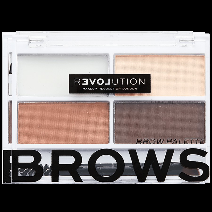 Makeup Revolution Relove Eye Brow Palette - Lightweight