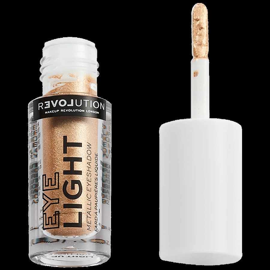 Makeup Revolution Relove Eye Light Metallic Eyeshadow - Long Lasting