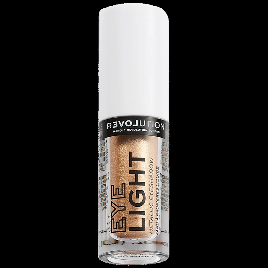 Makeup Revolution Relove Eye Light Metallic Eyeshadow - Long Lasting