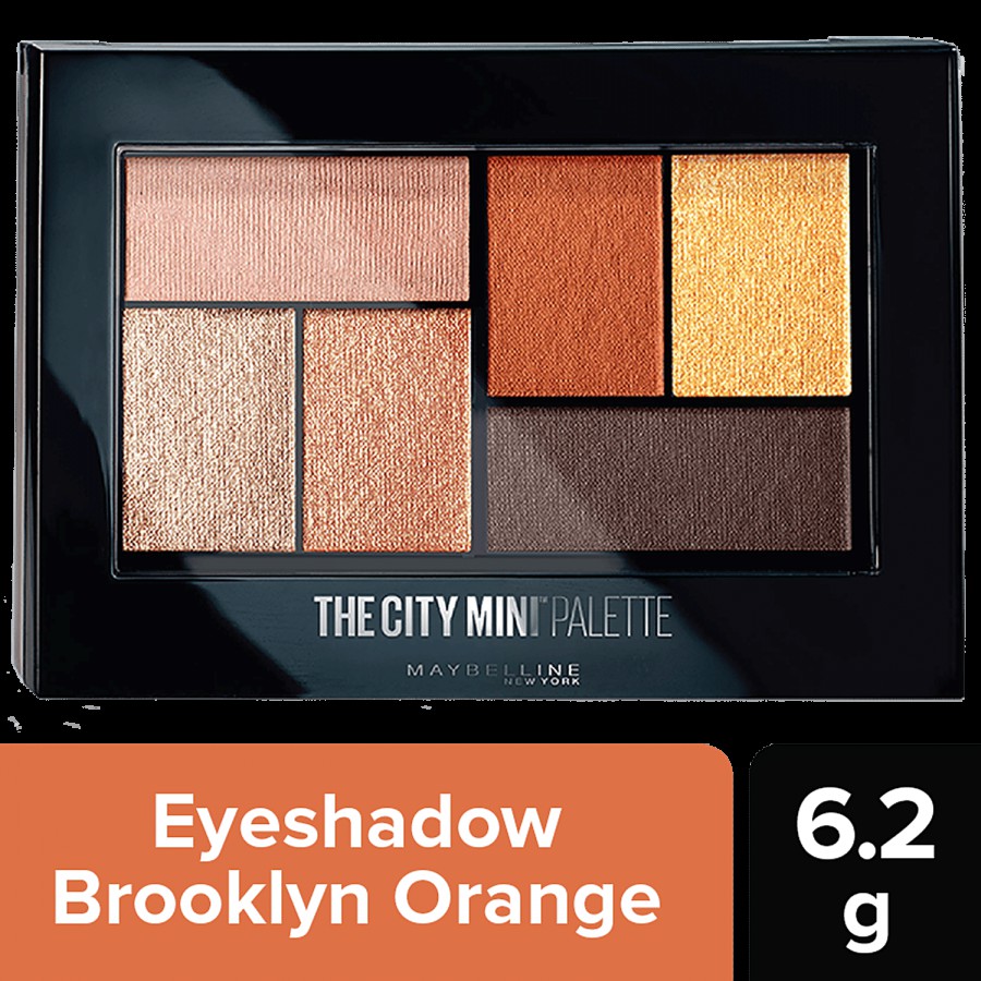 Maybelline New York Eyeshadow Palette - The City Mini