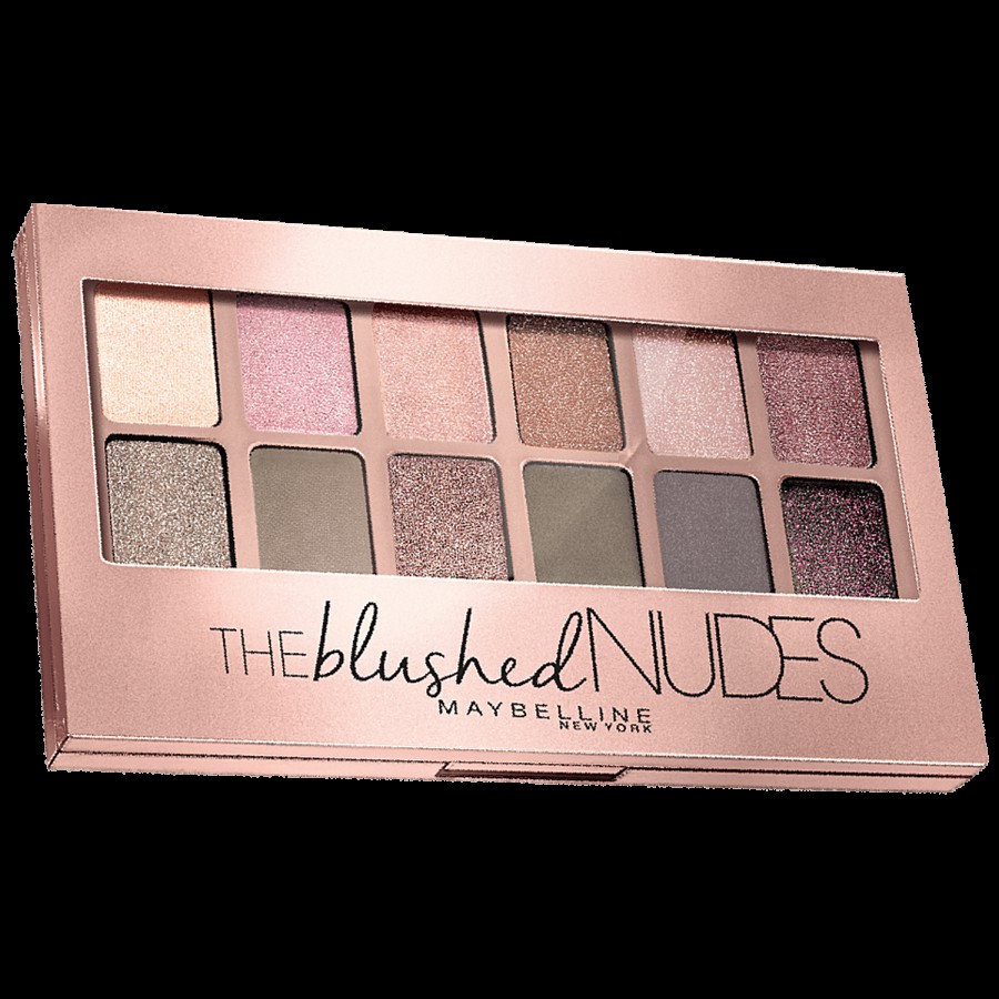 Maybelline New York The Blushed Nudes Eye Shadow Palette