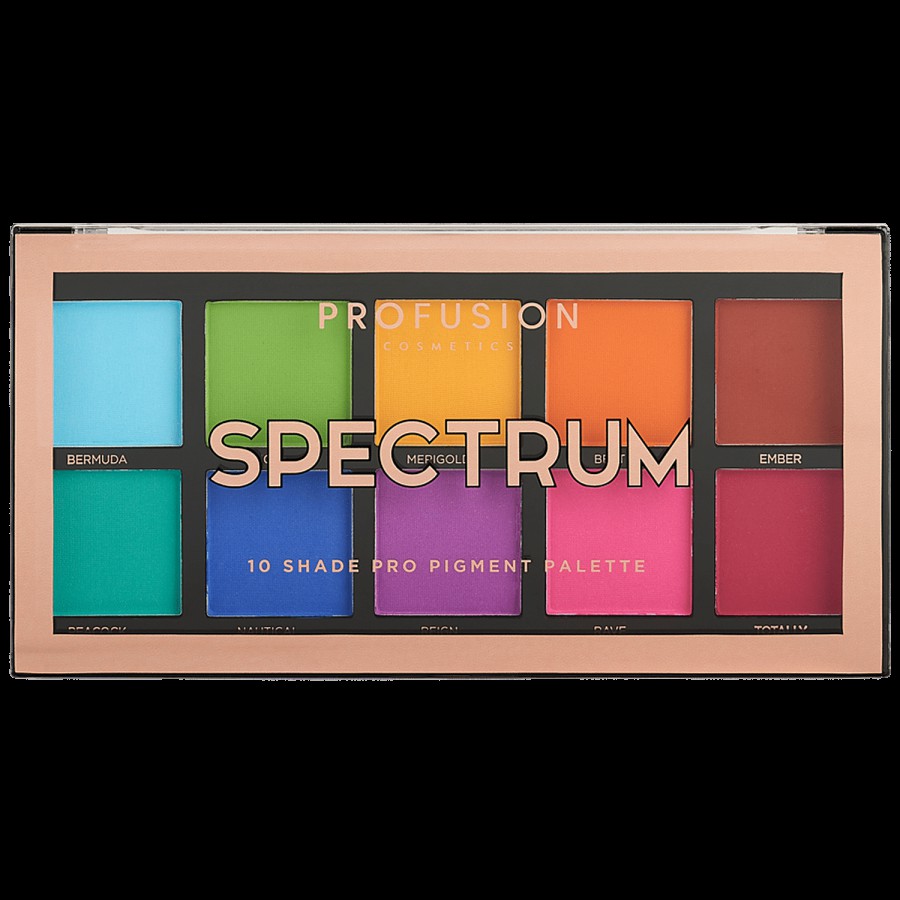 Profusion Cosmetics Eyeshadow Palette - Pro Pigment