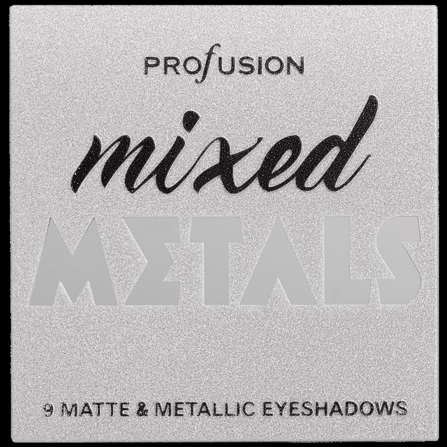 Profusion Cosmetics Mixed Metals Matte & Metallic Eyeshadow Palette