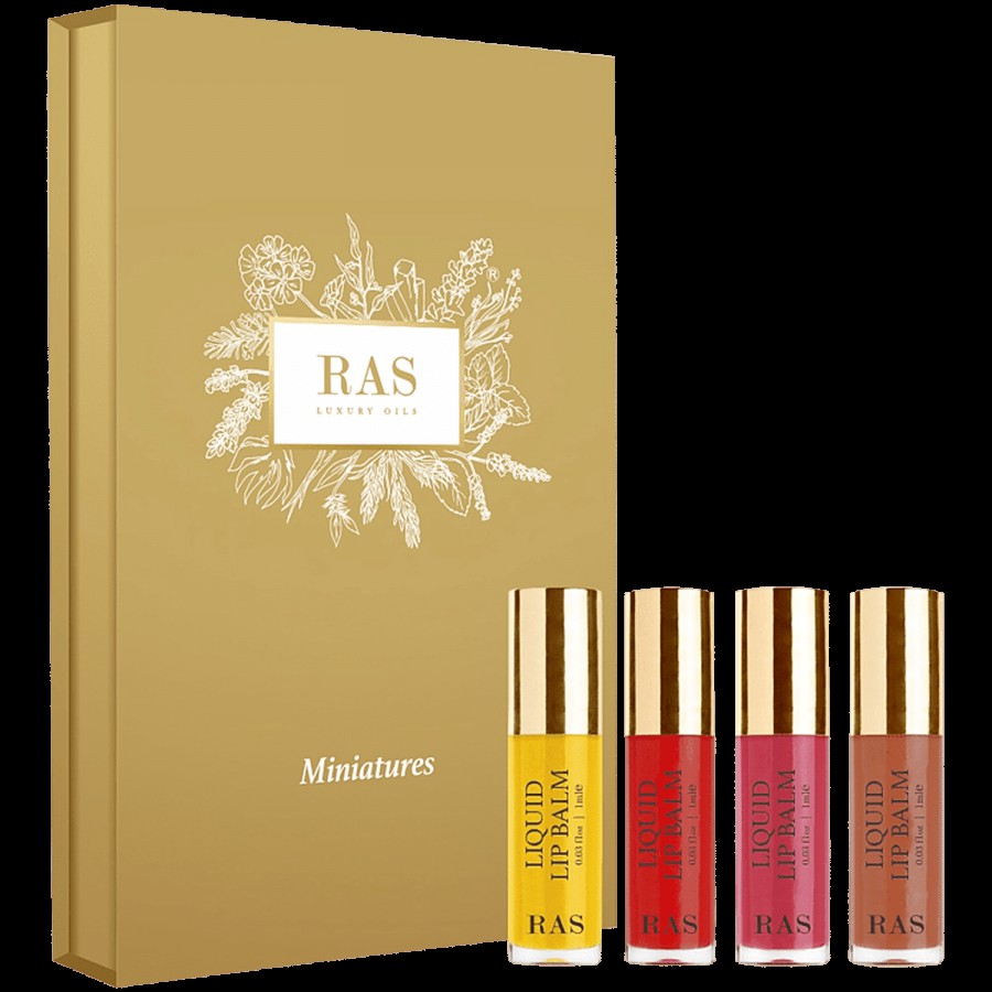 Ras Luxury Oils Tinted Miniature Lip Balm Set