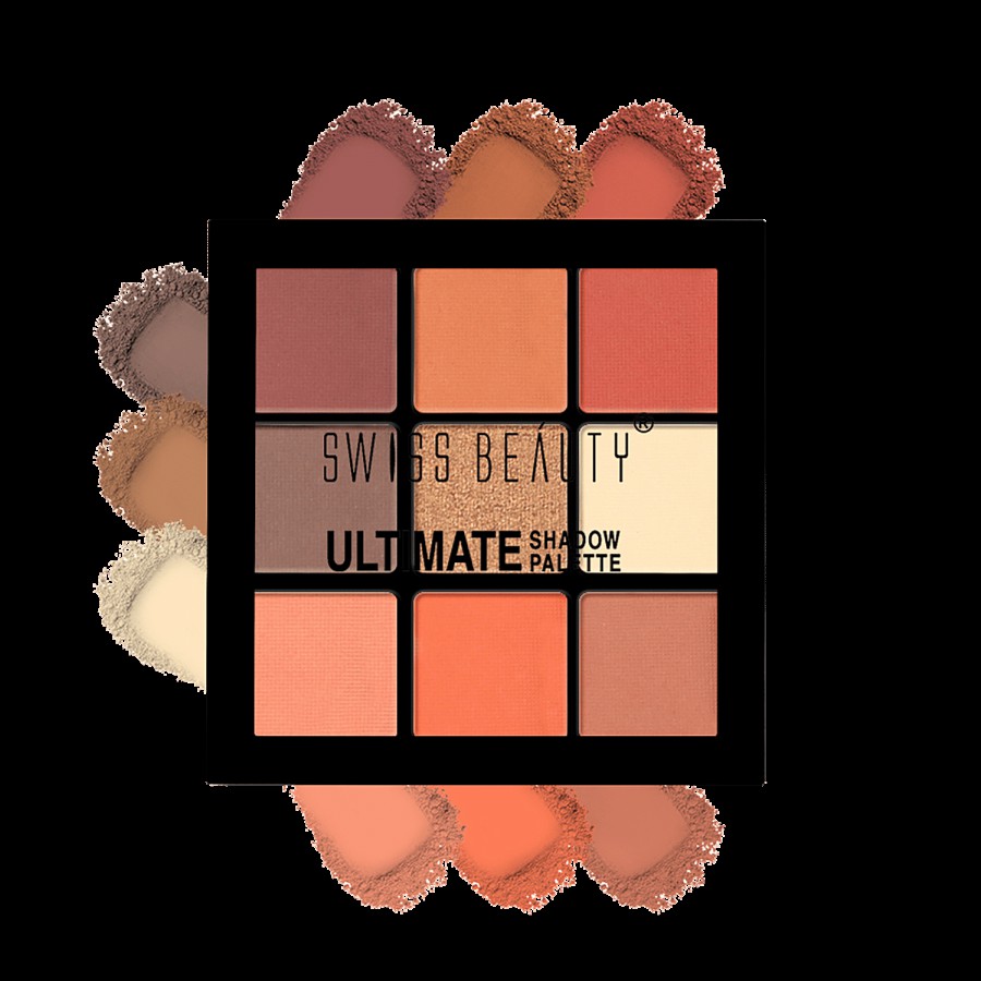 Swiss Beauty Ultimate Eye Shadow Palette - Multicolour