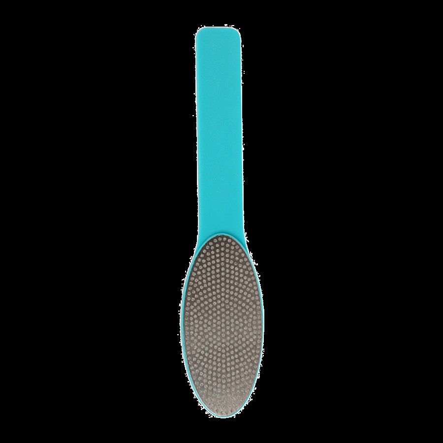 Baol Stainless Steel Heel Scraper With Plastic Handle - Blue