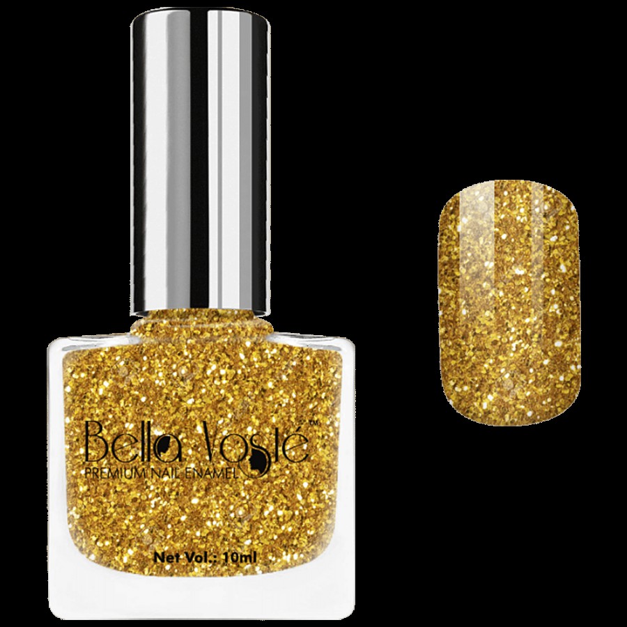 Bella Voste Premium Nail Enamel - Glitter Paint