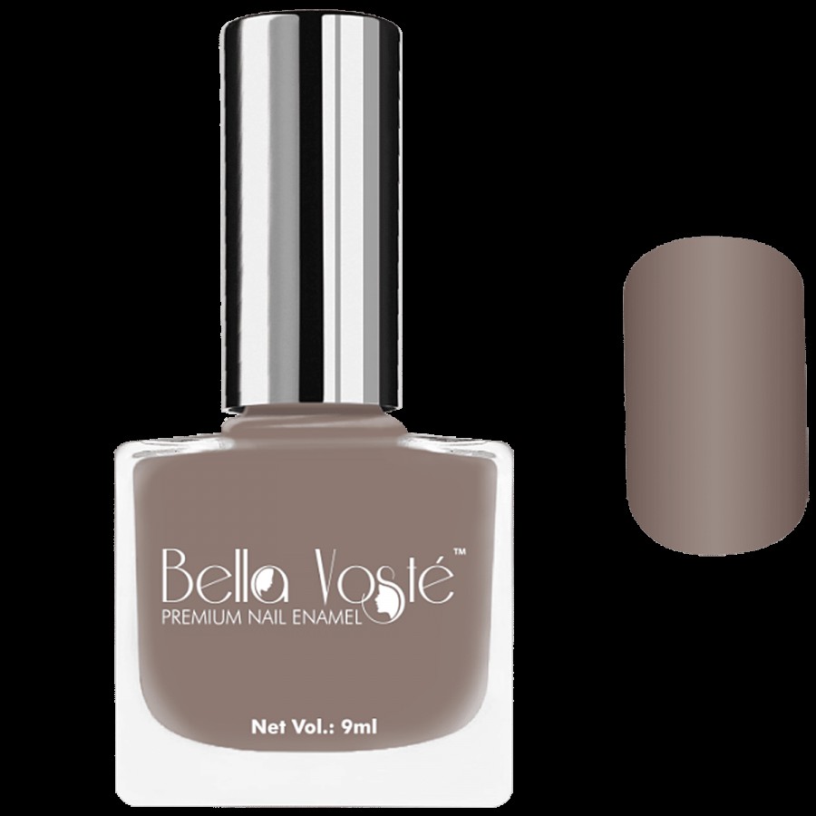 Bella Voste Premium Nail Enamel - Nude Matte Paint