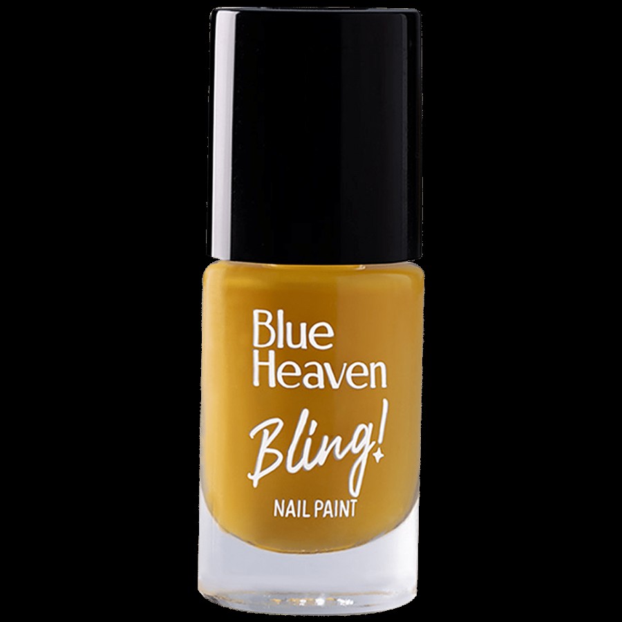 Blue Heaven Bling Nail Paint