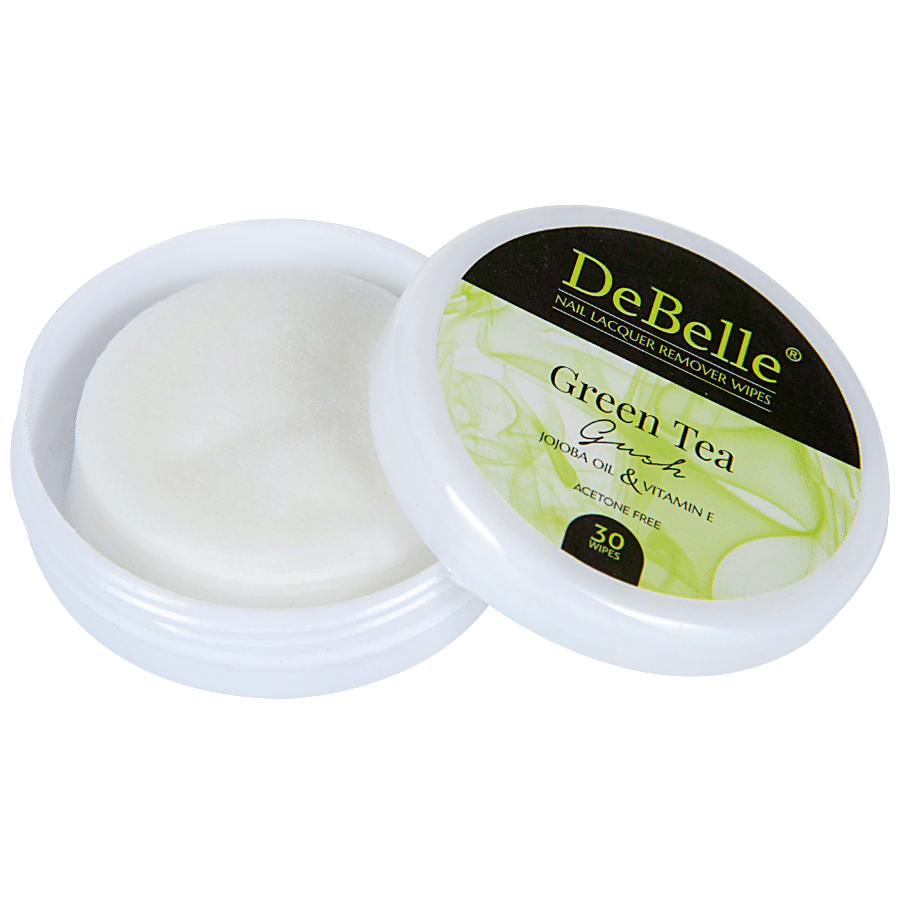 DeBelle Nail Lacquer Remover Wipes - Acetone Free