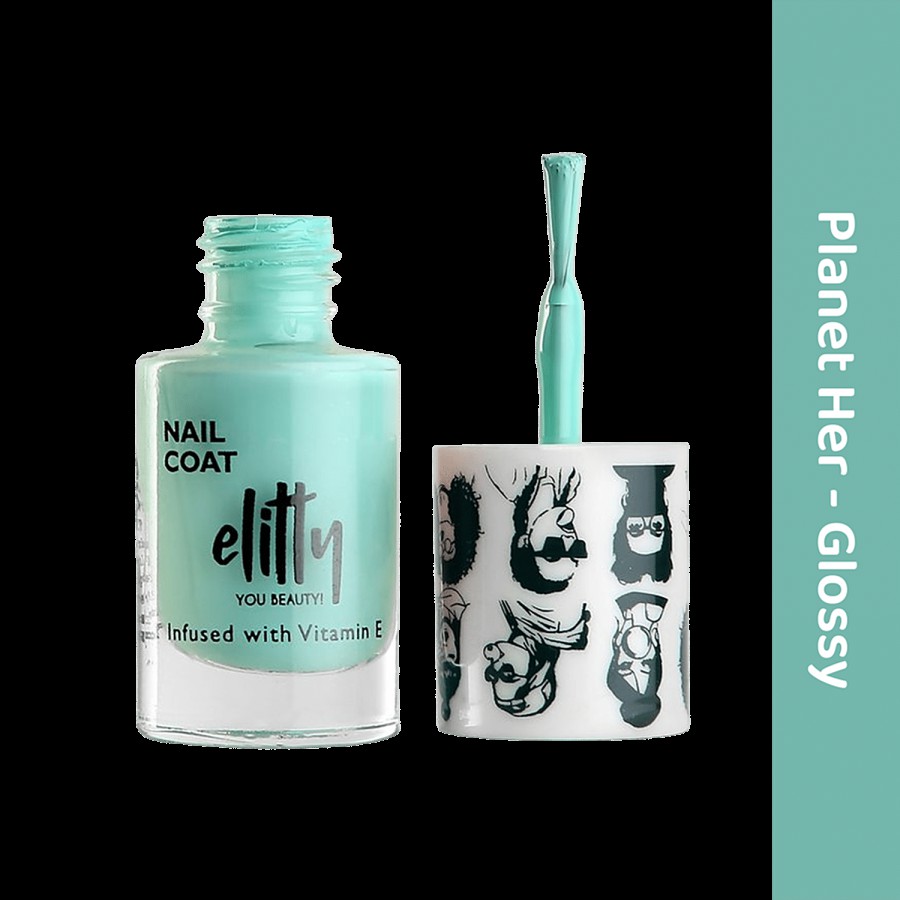 Elitty Mad Over Nails Nail Coat With Witch Hazel & Vitamin E