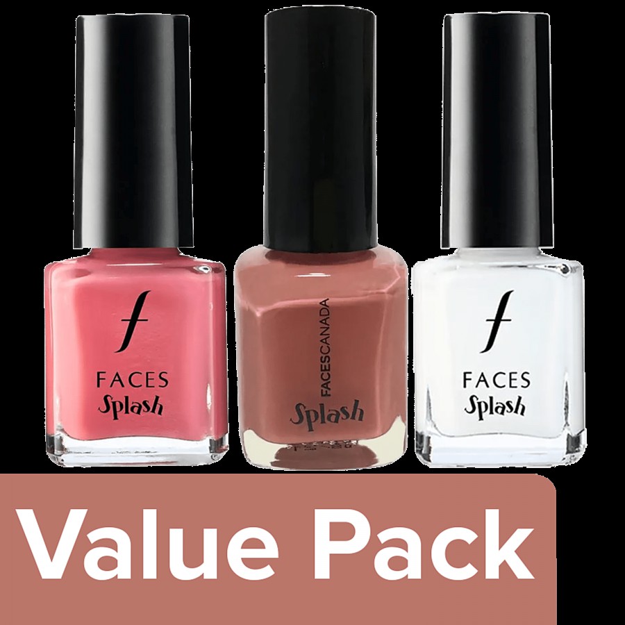 FACES CANADA Splash Nail Enamels - Ignite