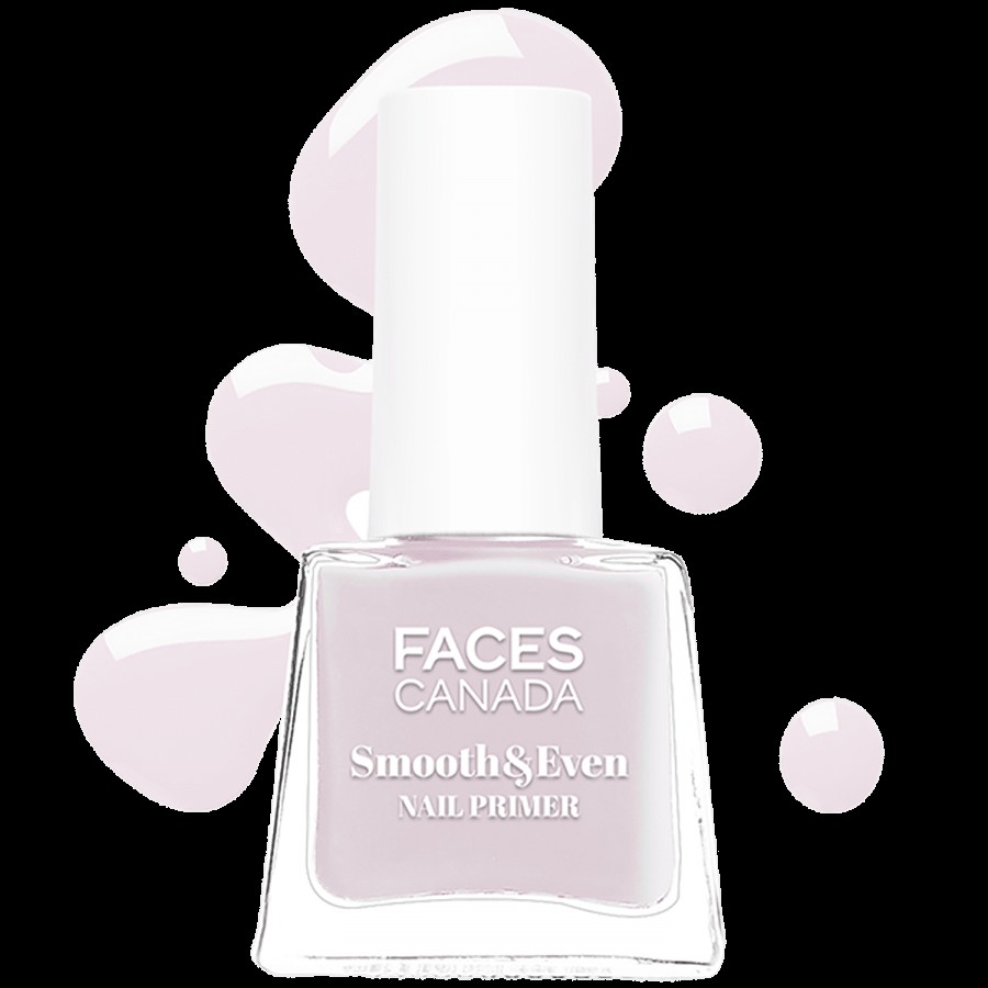 Faces Canada Smooth & Even Nail Primer - Vitamin E & Rose Quartz