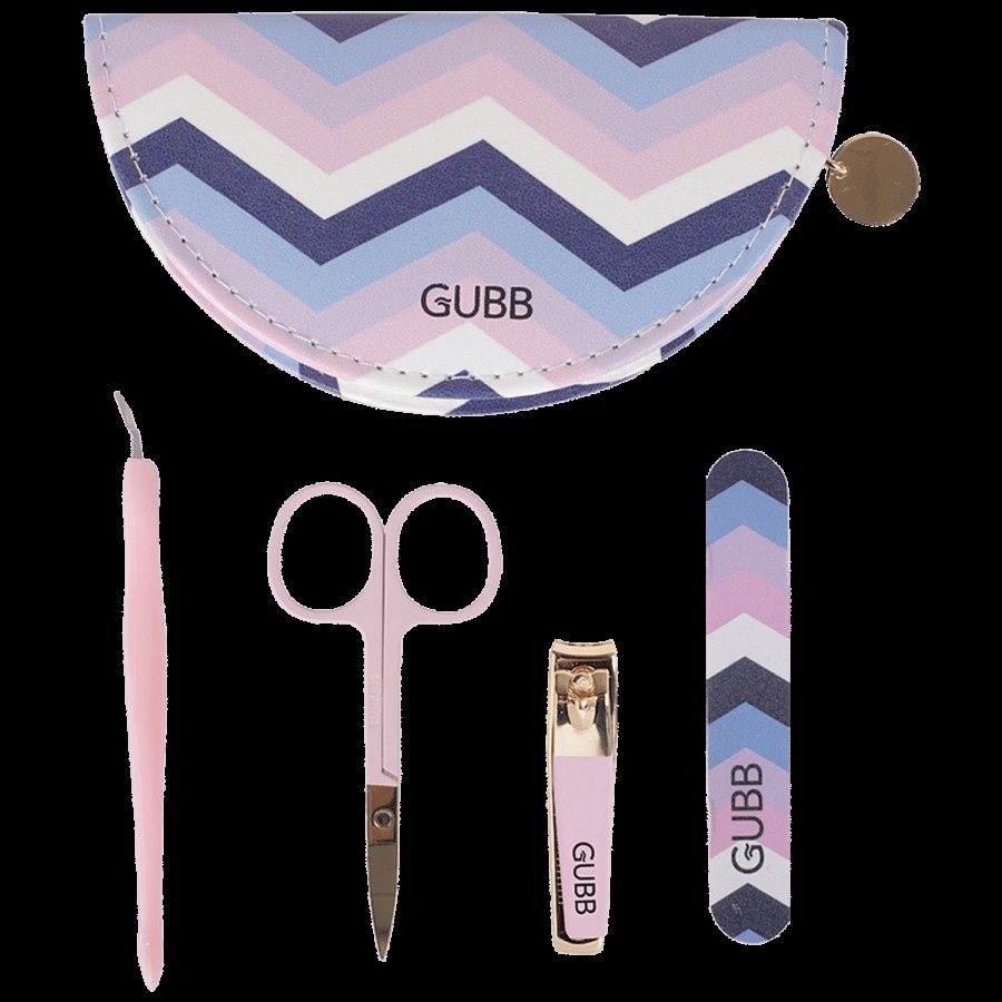 Gubb Manicure Kit With Organizer Bag - Nail Clipper