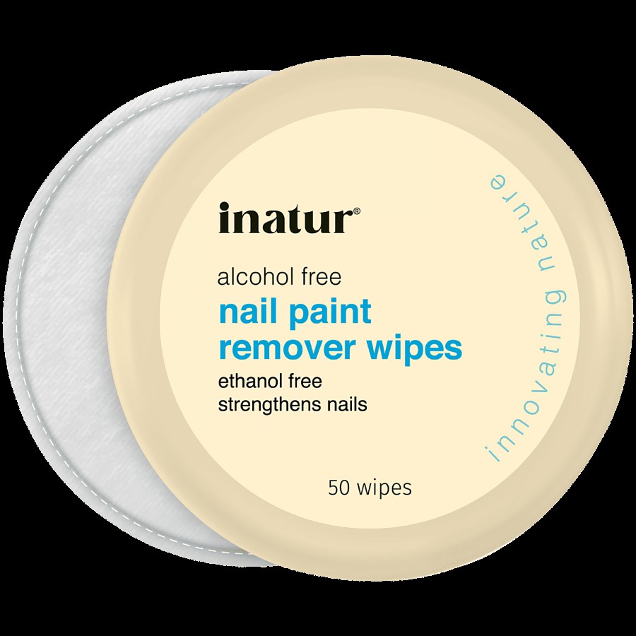 Inatur Nail Paint Remover Wipes