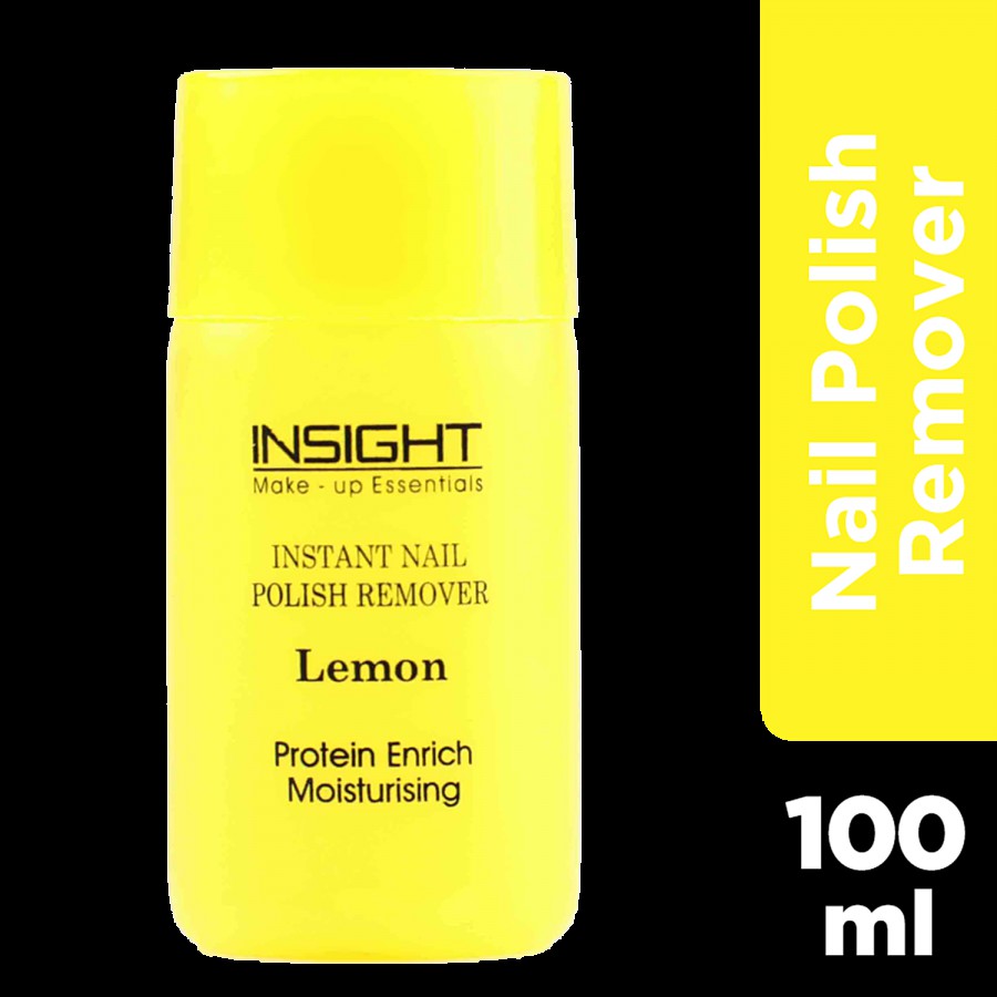 Insight Cosmetics Nail Polish Remover - Rich In Protein