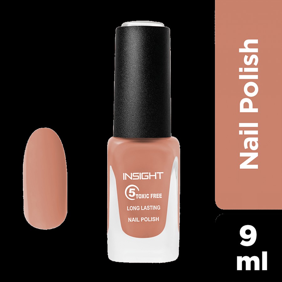 Insight Cosmetics Pastel Colour Nail Polish - Long-Lasting