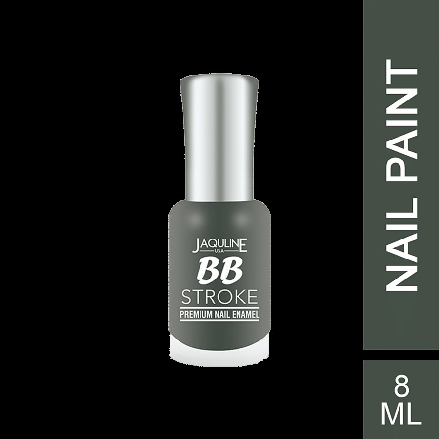 Jaquline USA BB Stroke Premium Nail Enamel - Long Lasting