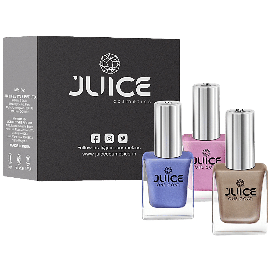 Juice Nail Polish Charm - Pink-12