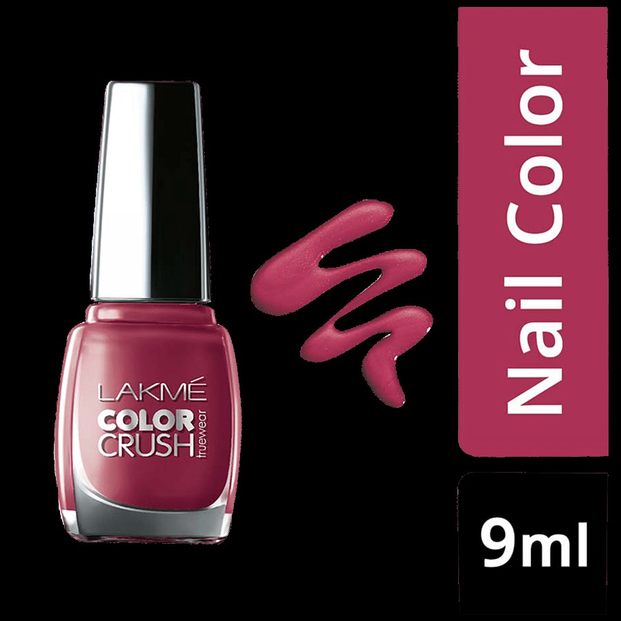 Lakme True Wear Colour Crush Nail Colour