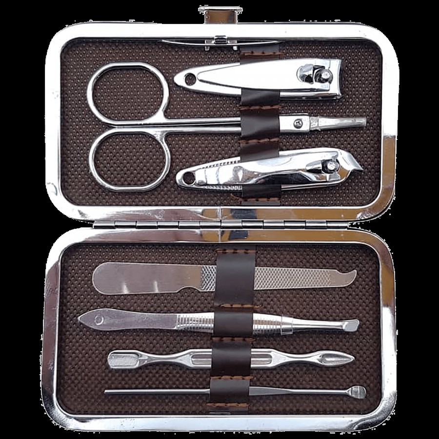 Majestique Manicure Pedicure Tool Kit - Durable