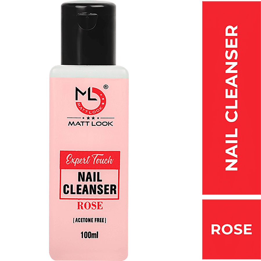 Mattlook Expert Touch Nail Cleanser - Rose