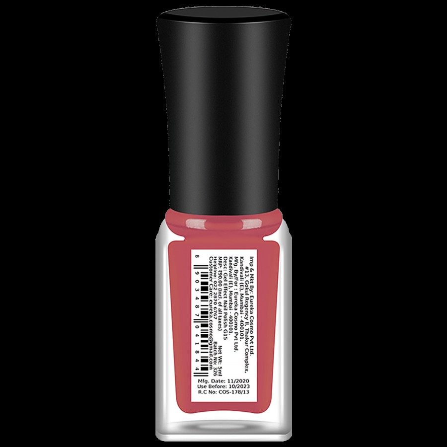 Miss Claire Gel Effect Nail Polish