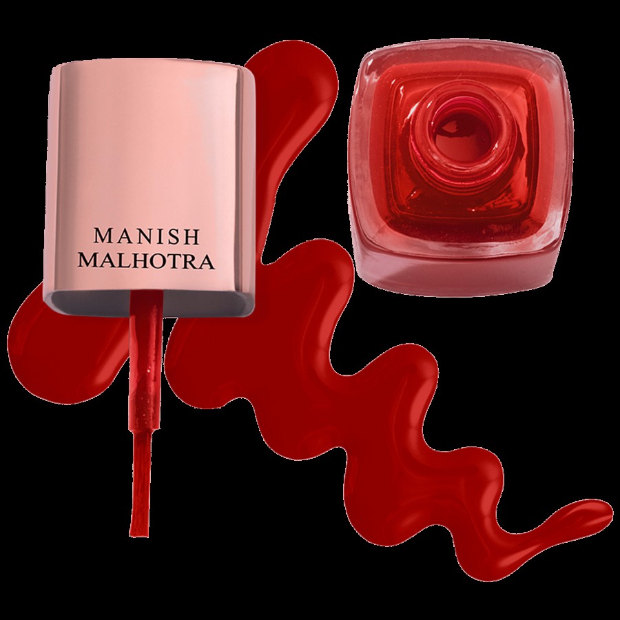 MyGlamm Manish Malhotra Beauty Gel Finish Nail Lacquer - Long-Lasting