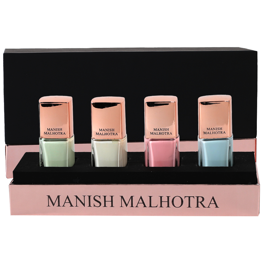 MyGlamm Manish Malhotra Pastel Dreams Nail Lacquer Kit - Long-Lasting