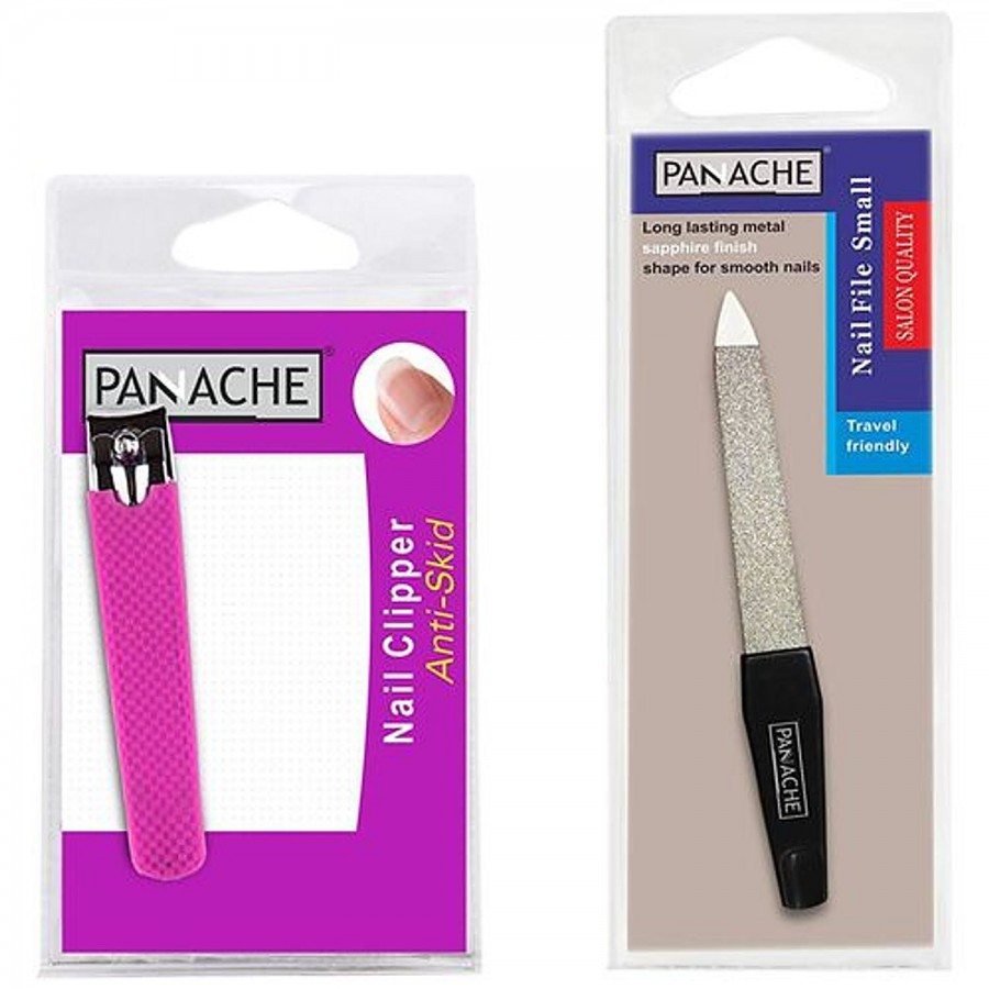 Panache Combo - Anti-Skid Nail Clipper & Nail File