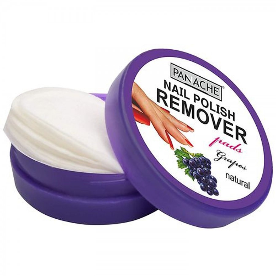 Panache Nail Polish Remover Pads - Grapes