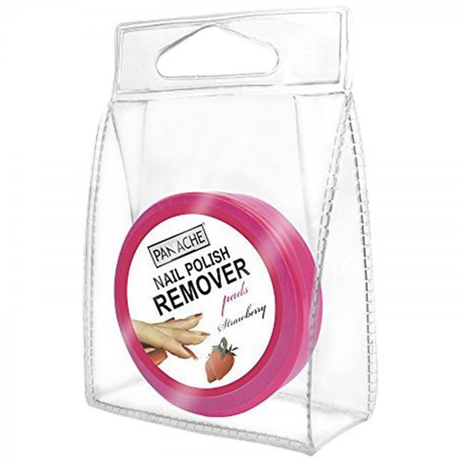 Panache Nail Polish Remover Pads - Strawberry