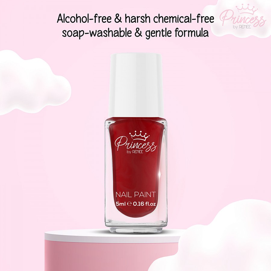 Renee Princess By Bubbles Nail Paint Red Riddle